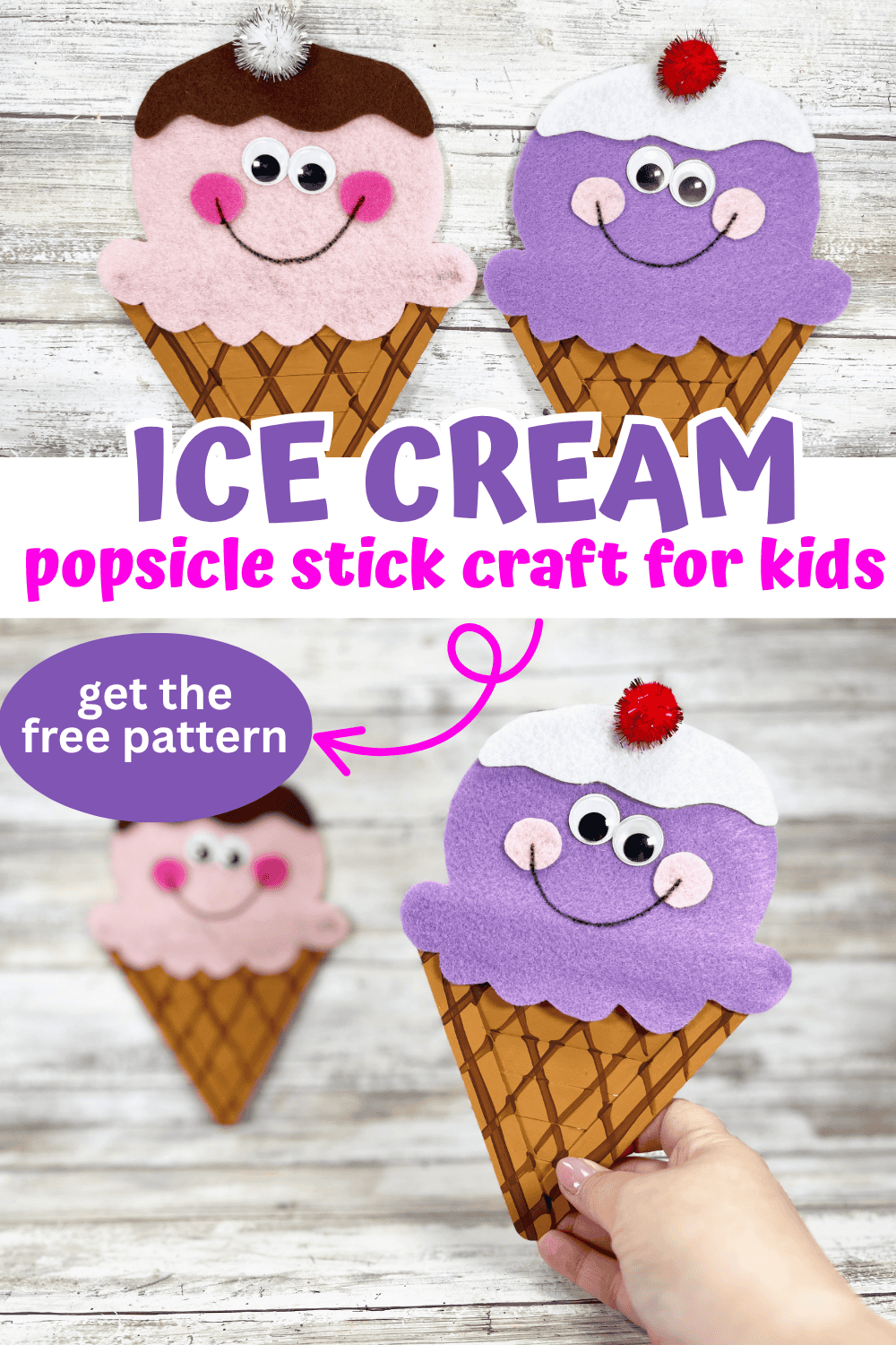 Ice Cream Cone Craft for Kids - Big Family Blessings