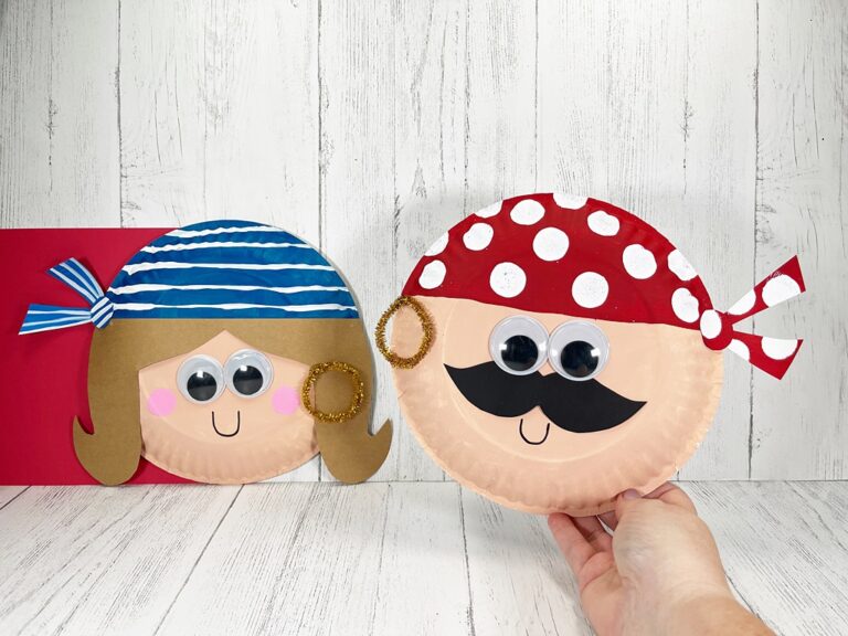 Pirate Paper Plate Craft