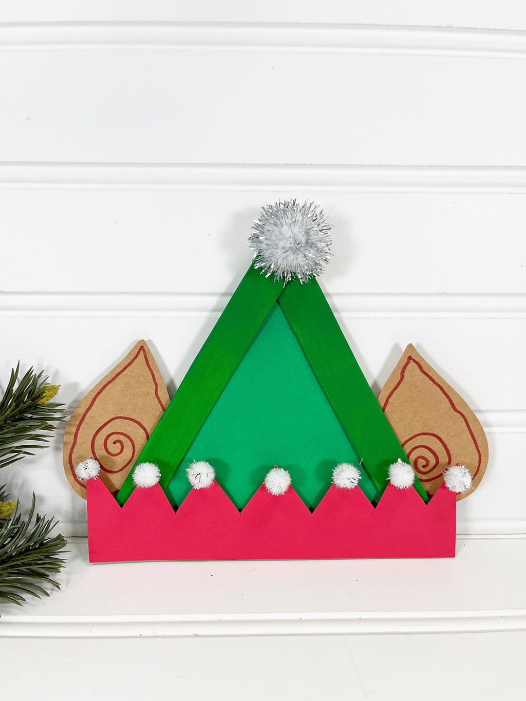 Craft Stick Elf Craft for Kids