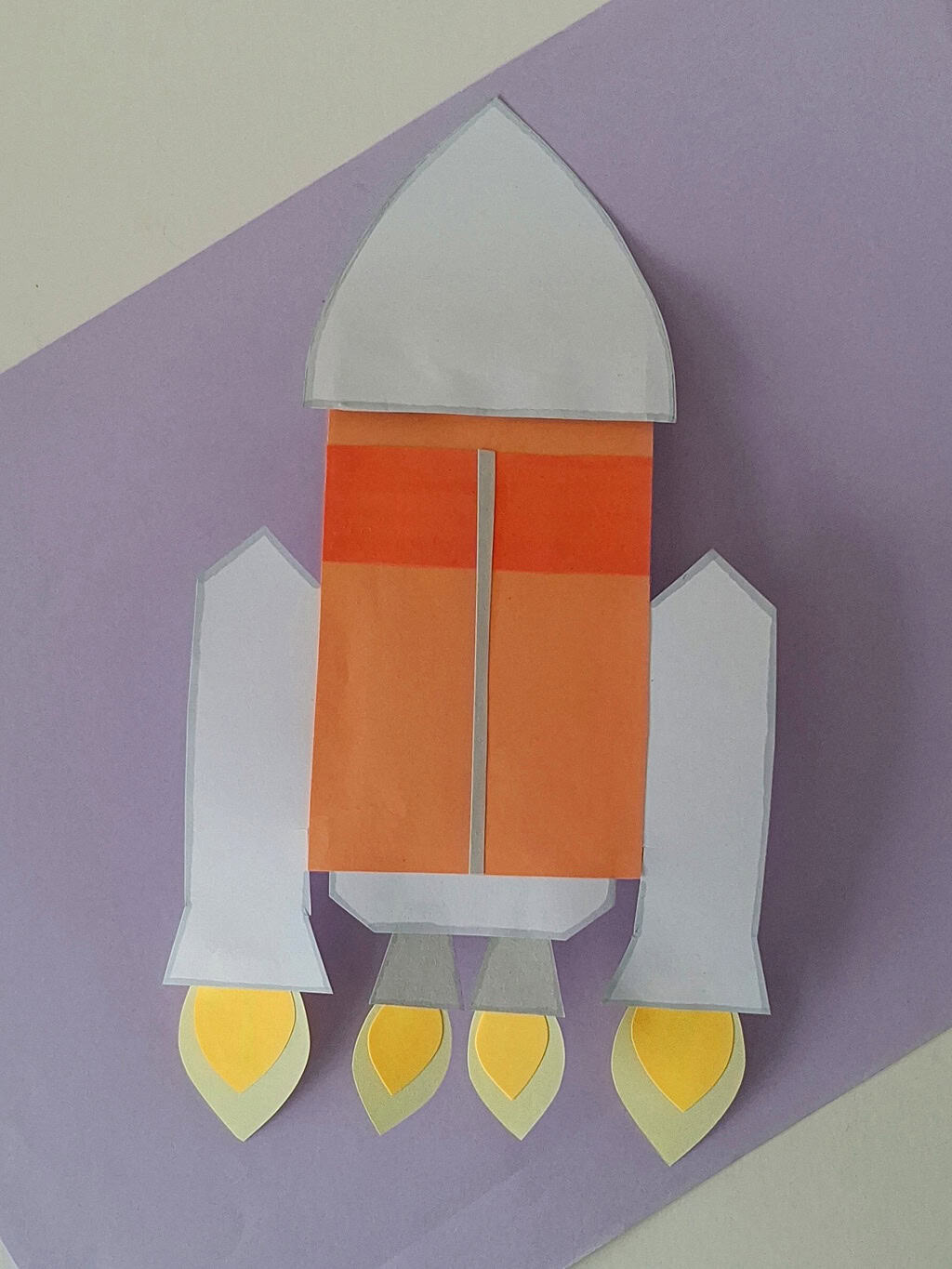 Paper Bag Artemis II Craft