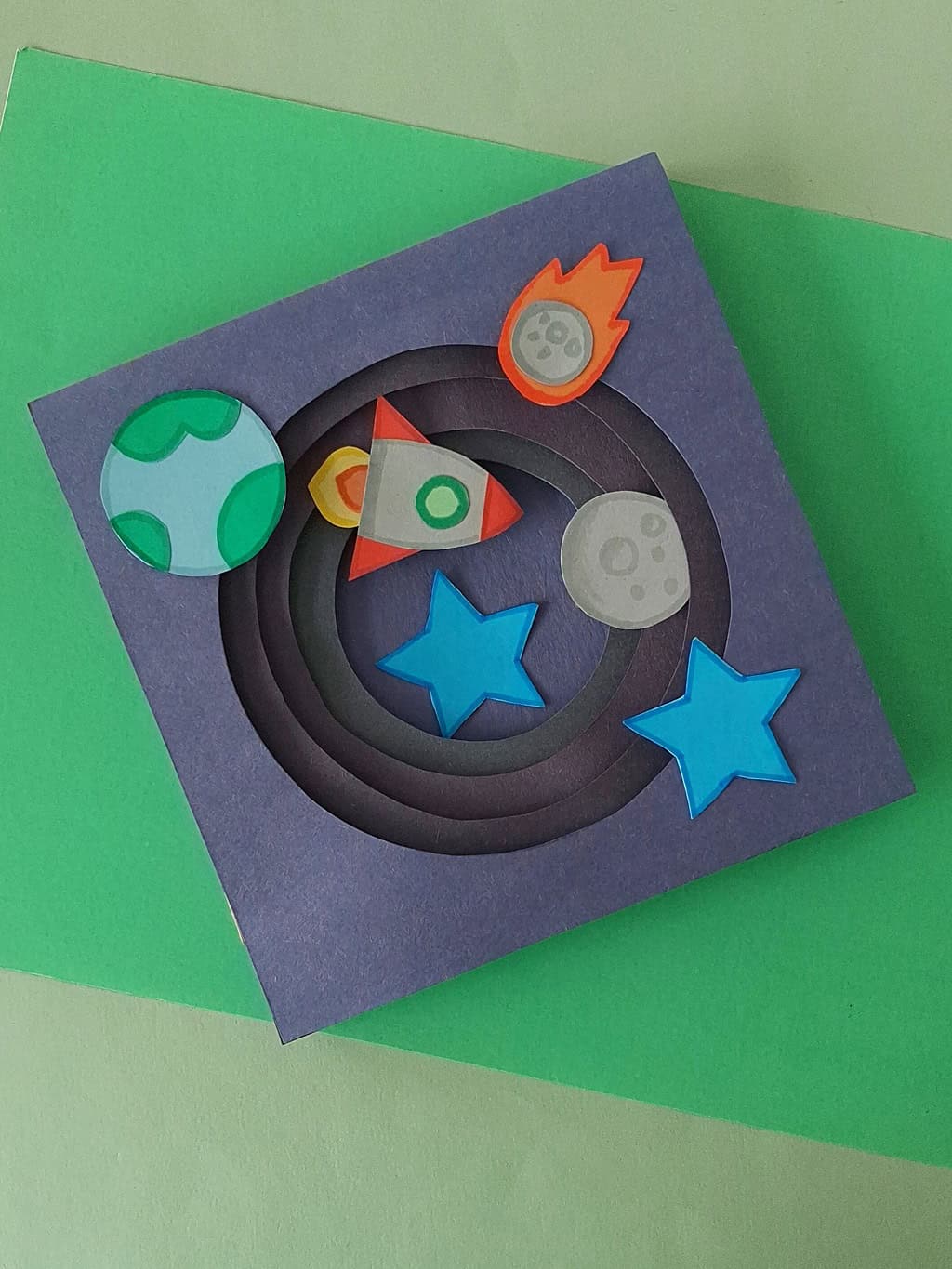 3D Space Layer Art Craft