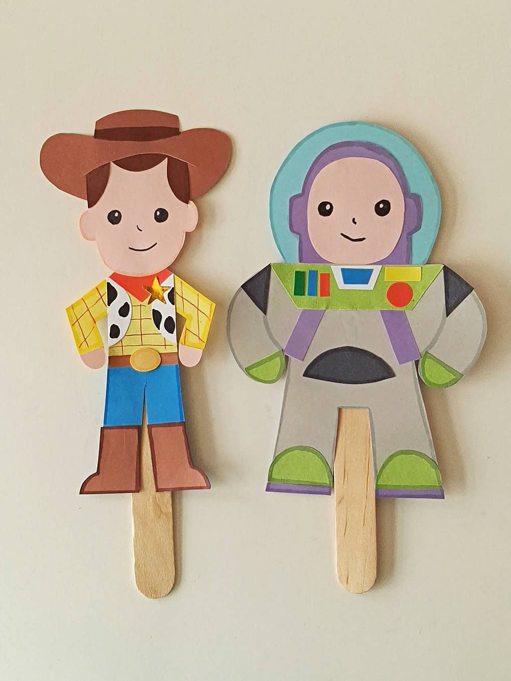 Toy Story Craft – Woody Puppet