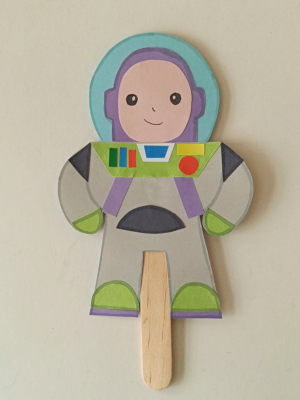 Puppet Buzz Lightyear Craft