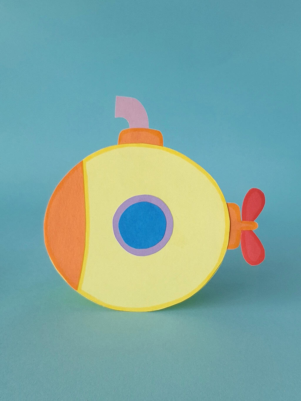 Rocking Submarine Craft for Kids