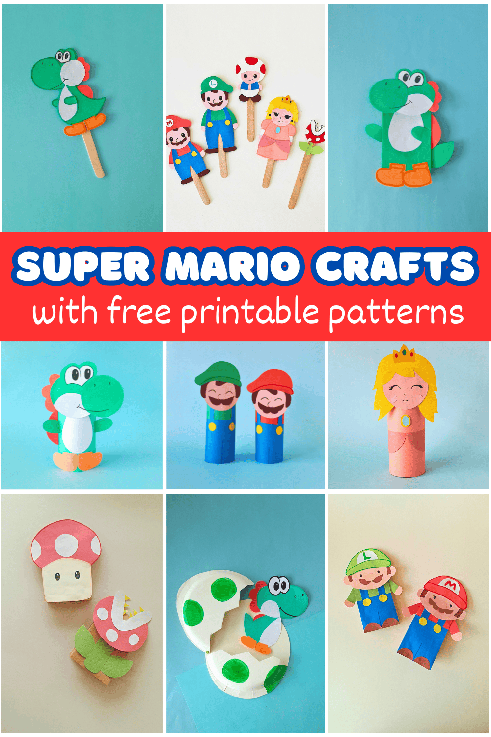 Super Mario Bros Crafts Kids Will Love